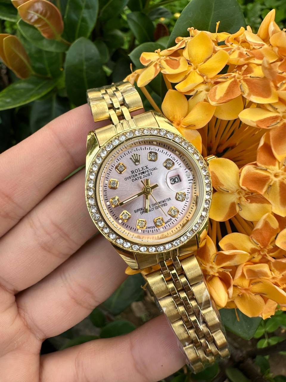 Reloj Rolex date just dama