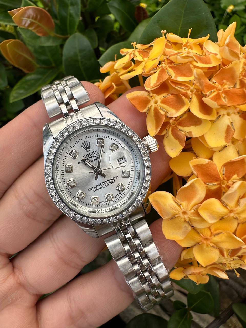 Reloj Rolex date just dama