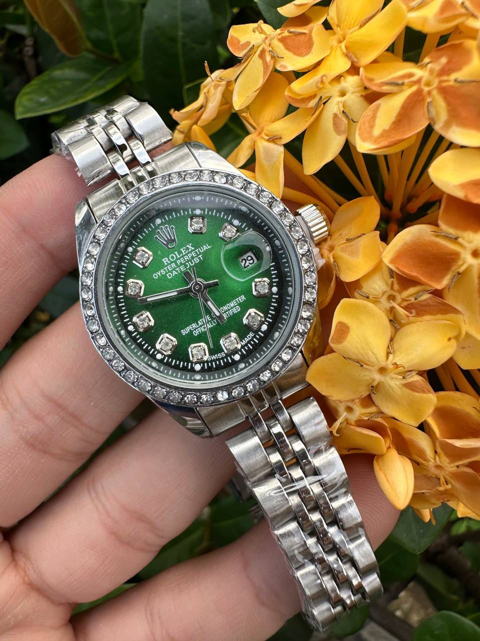 Reloj Rolex date just dama