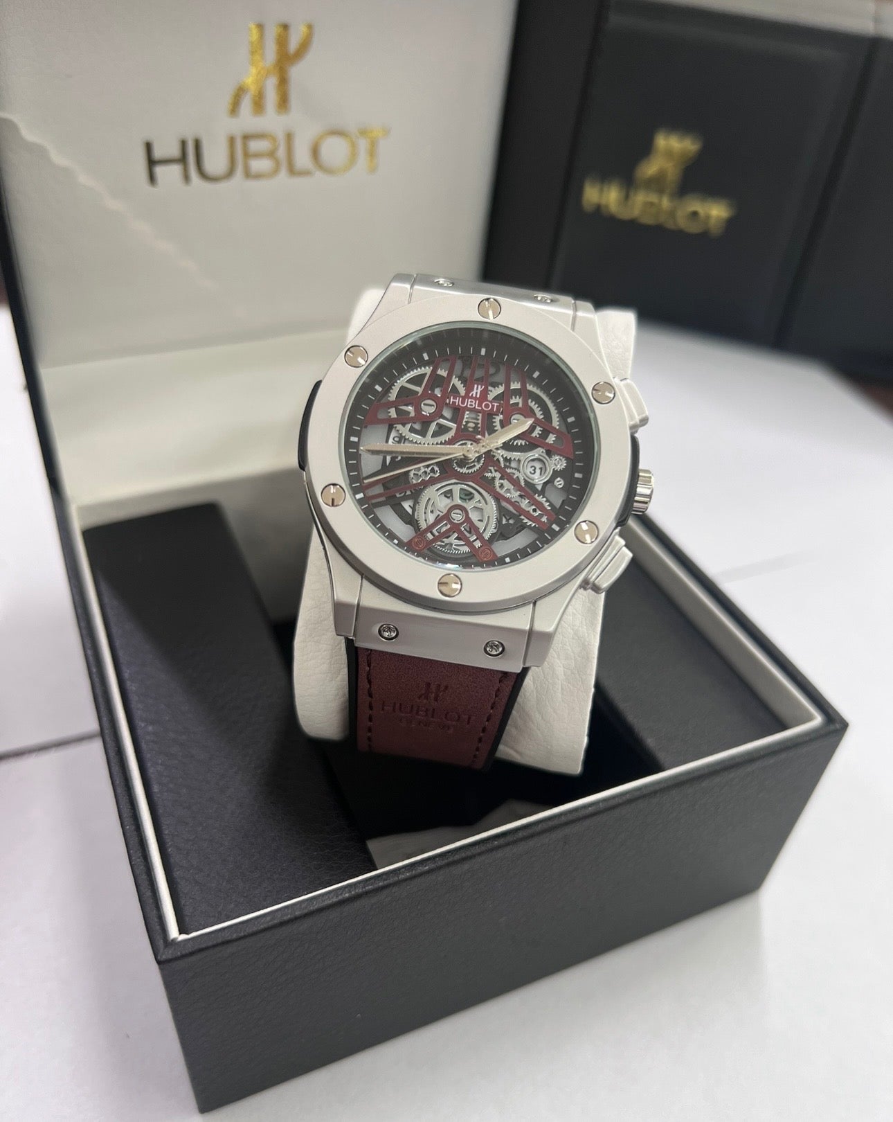 Reloj hublot skeleton