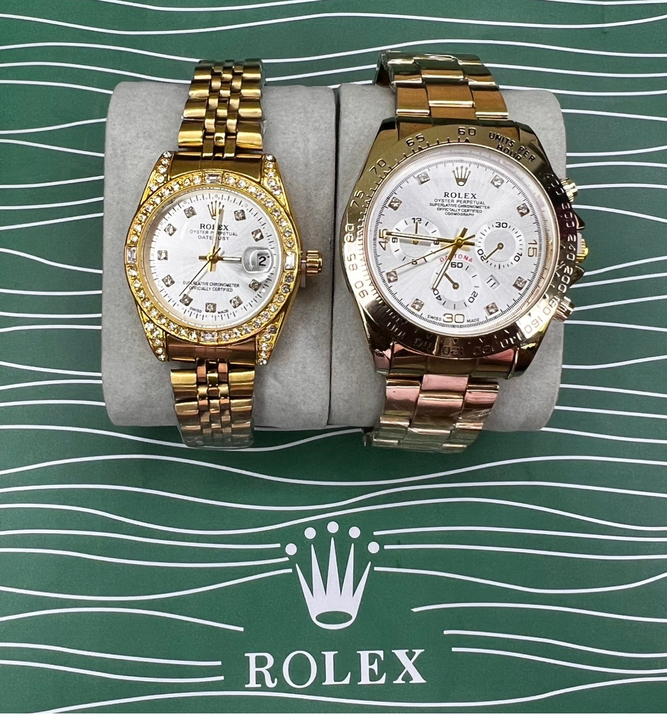 Pareja Daytona Rolex