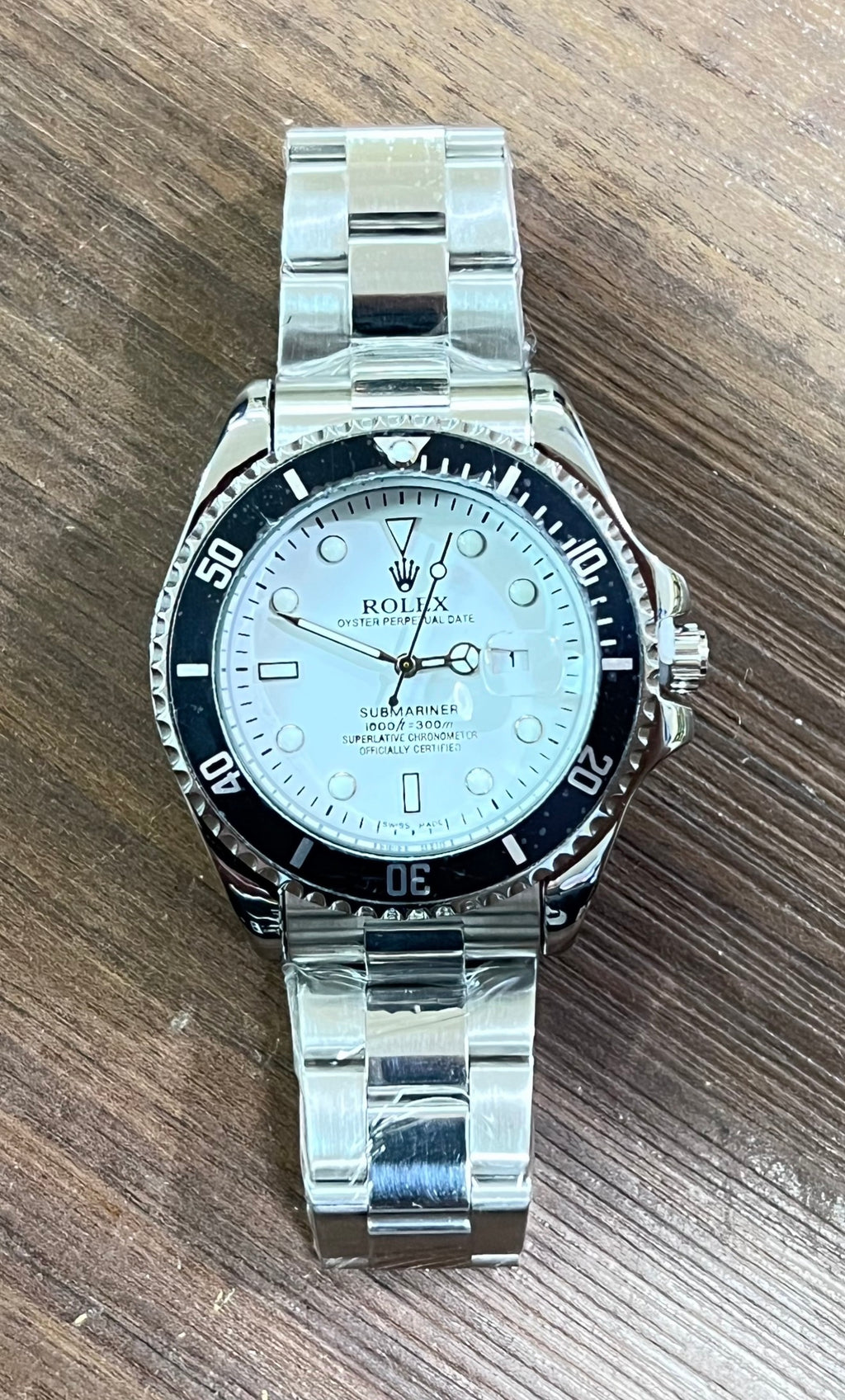 Rolex submariner acero