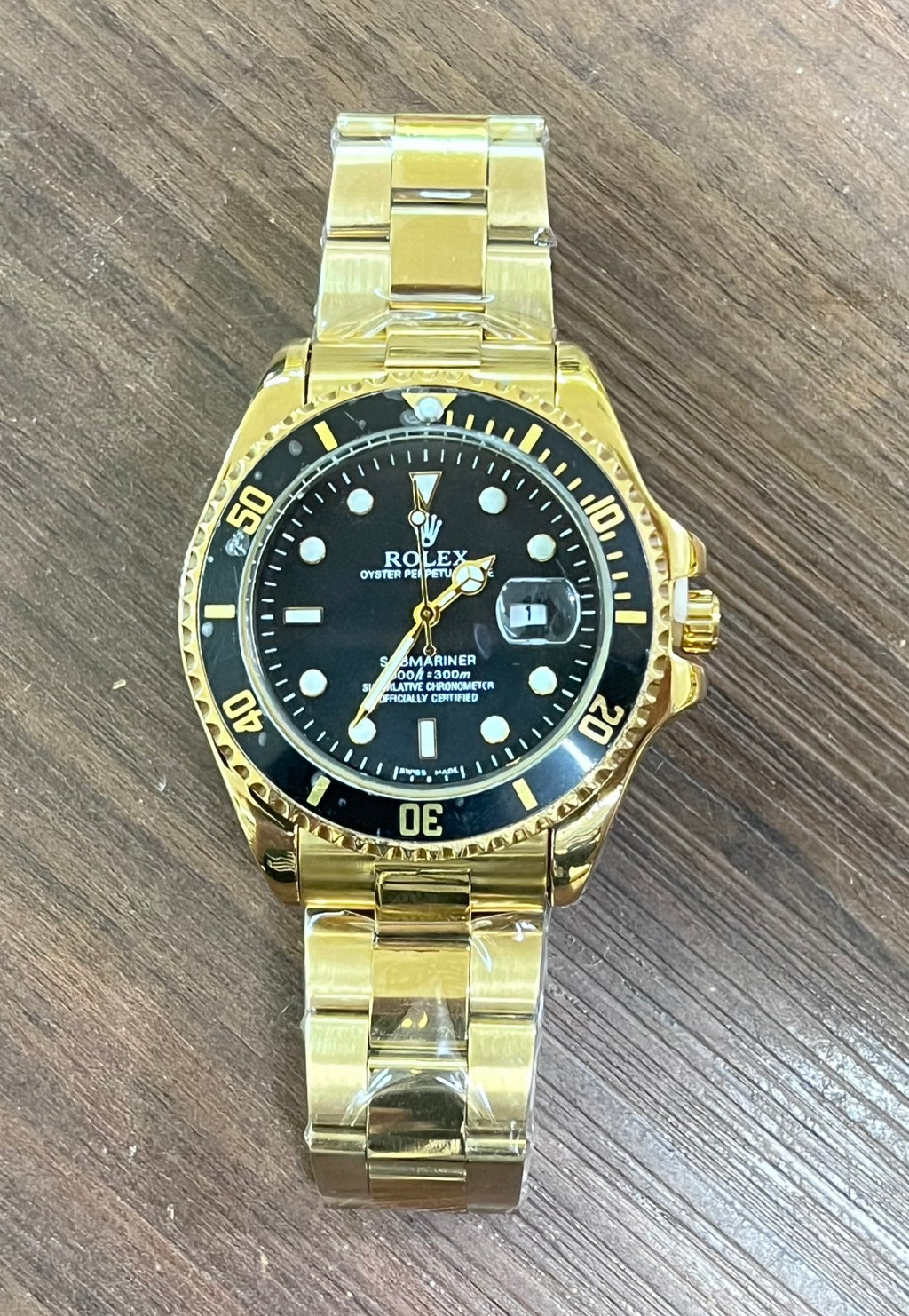 Rolex submariner acero