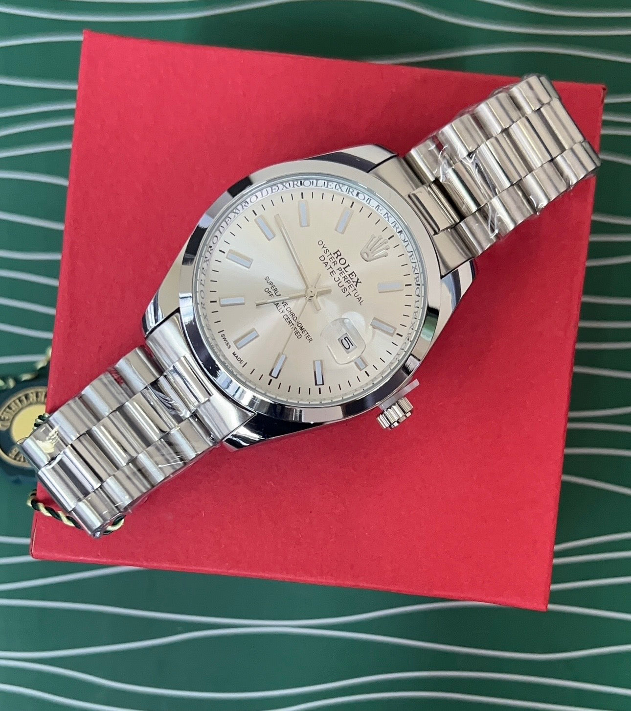 Rolex date just volante