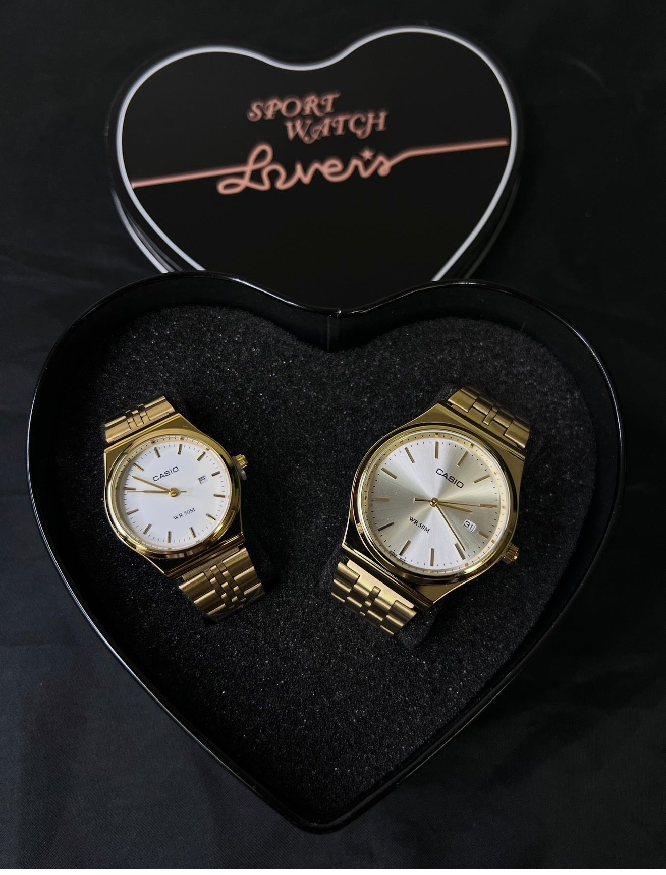 Pareja Casio mtp 145