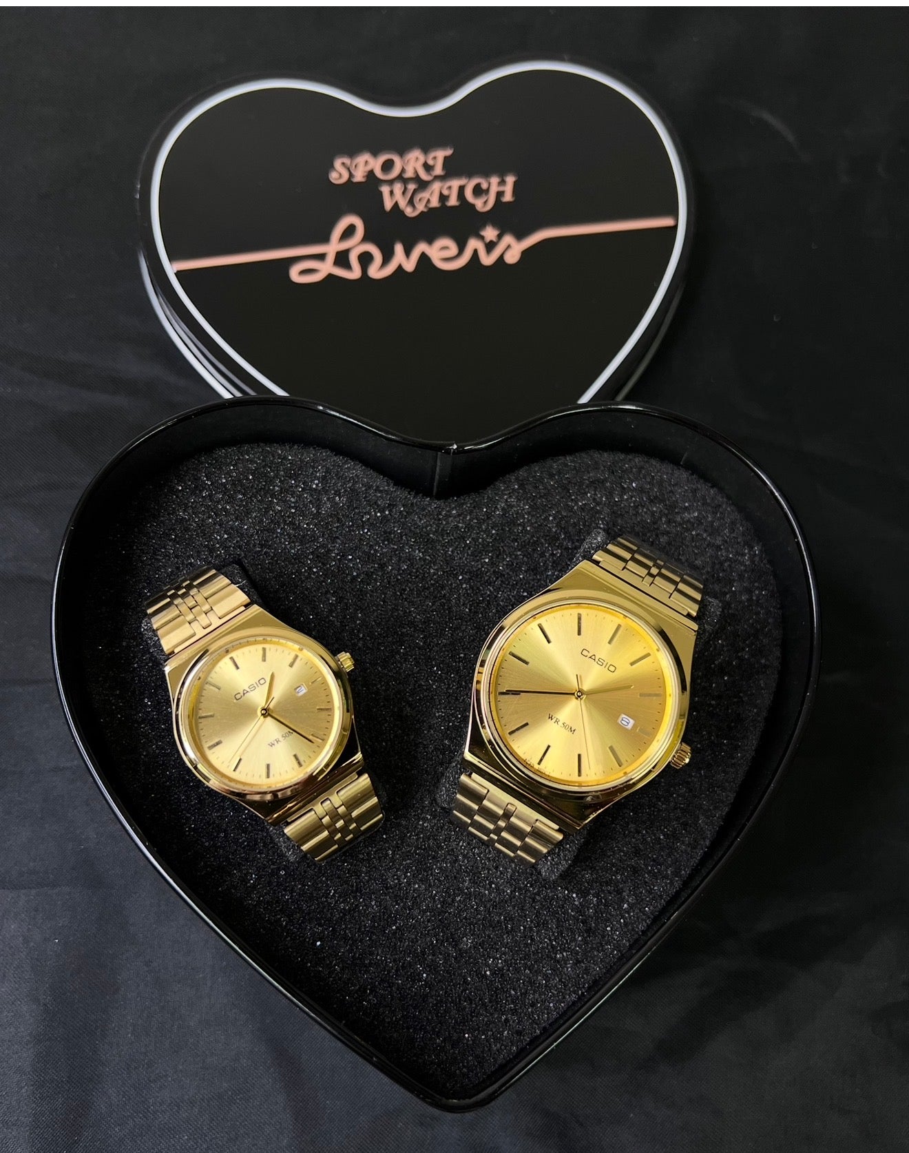 Pareja Casio mtp 145