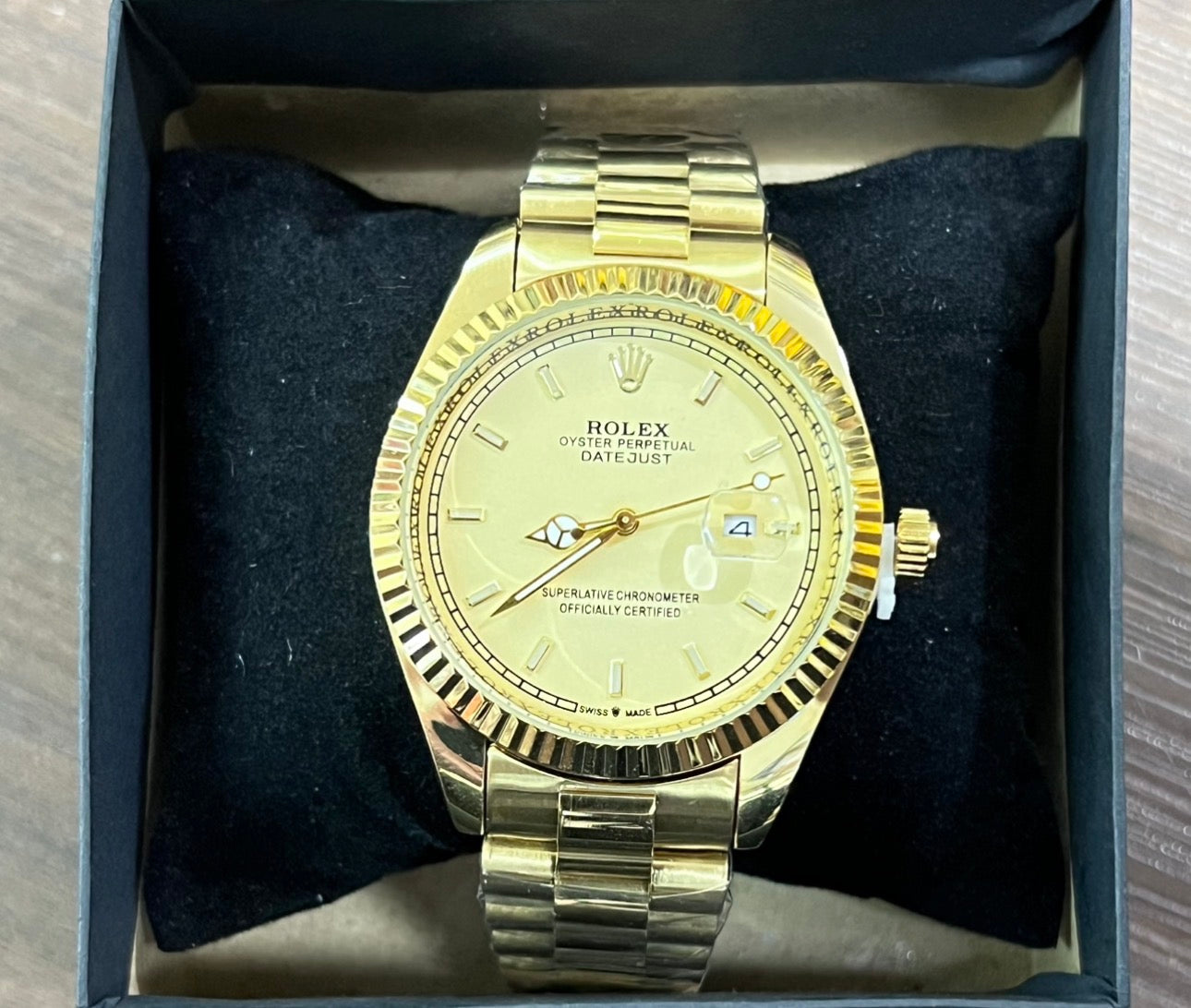 Rolex oyster date just