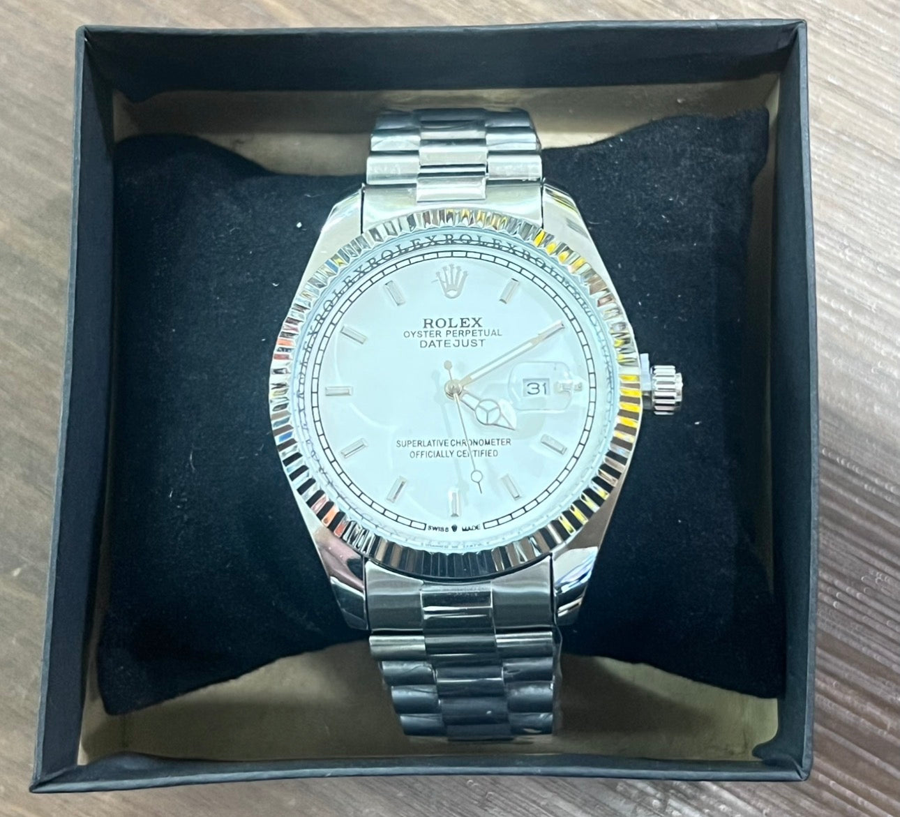 Rolex oyster date just