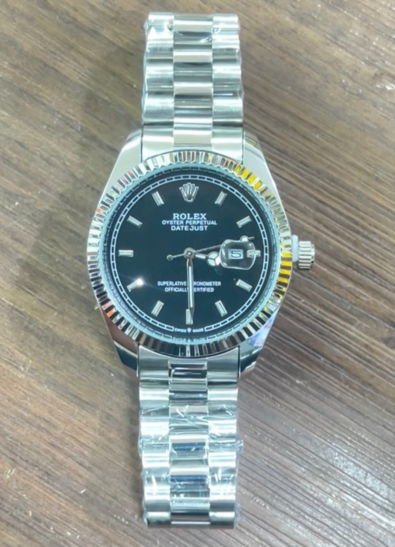 Rolex oyster date just