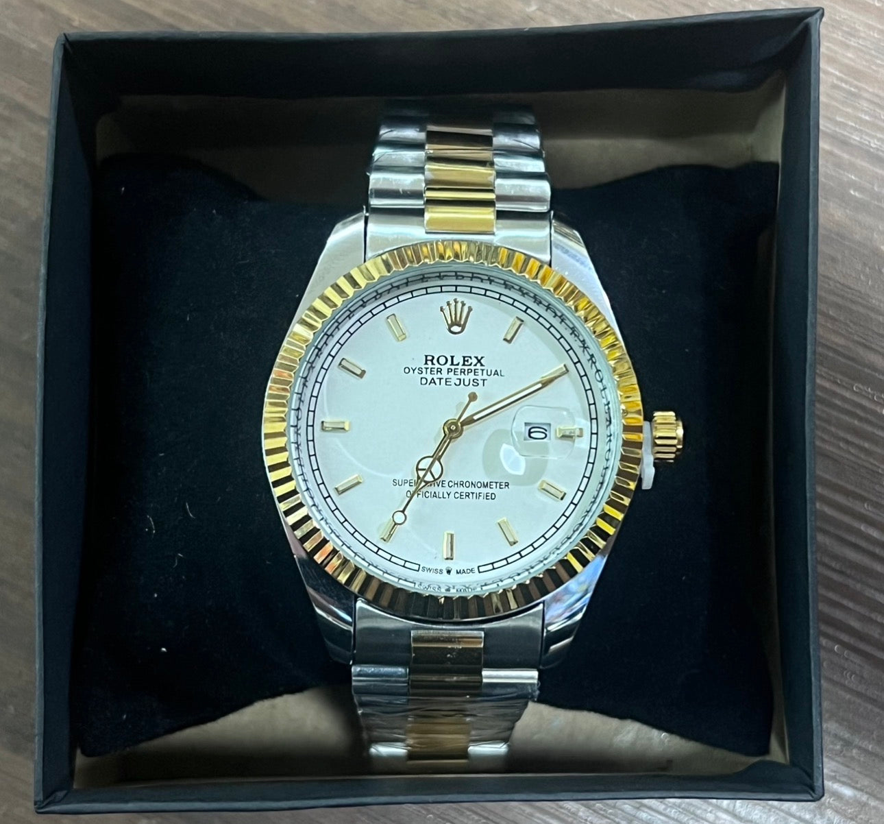 Rolex oyster date just