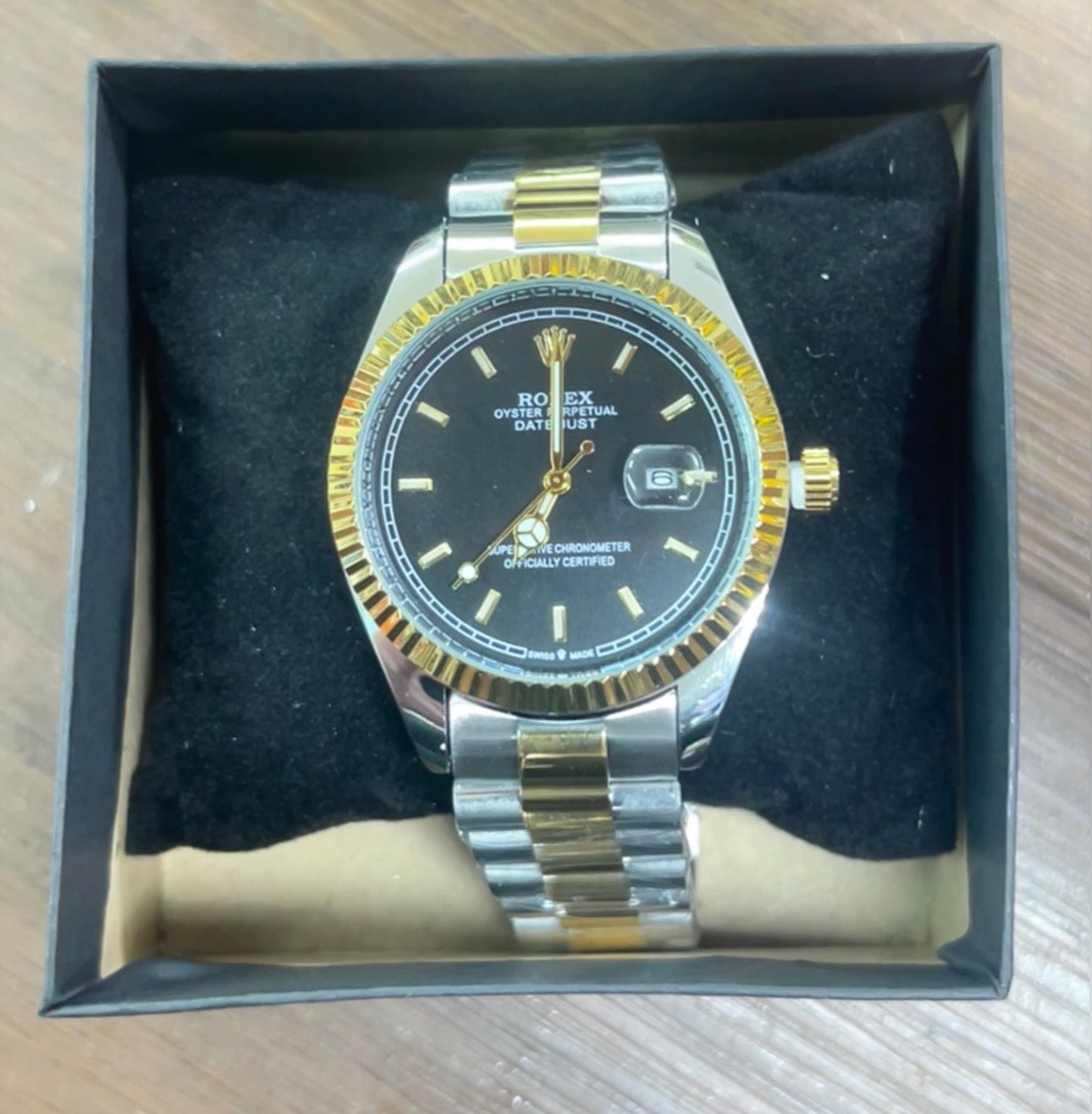 Rolex oyster date just